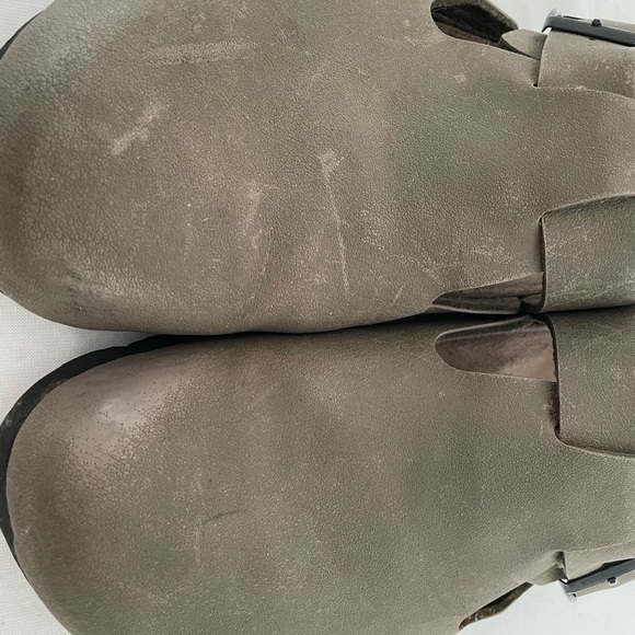 Birkenstock Betula Grey Leather Clog 41 - Picture 10 of 12